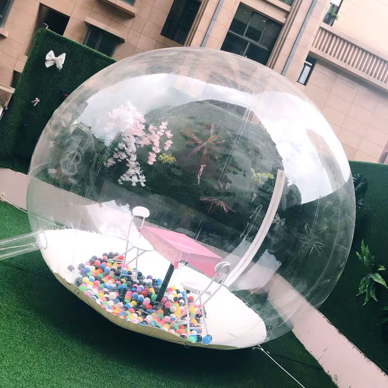 Outdoor Camping Exhibition - Bơm Hơi Bong Bóng Igloo Lều