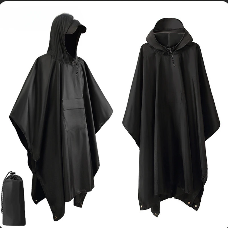 Outdoor 3 In 1  Military Rainc - đánh giá và giá Camping Rain Poncho