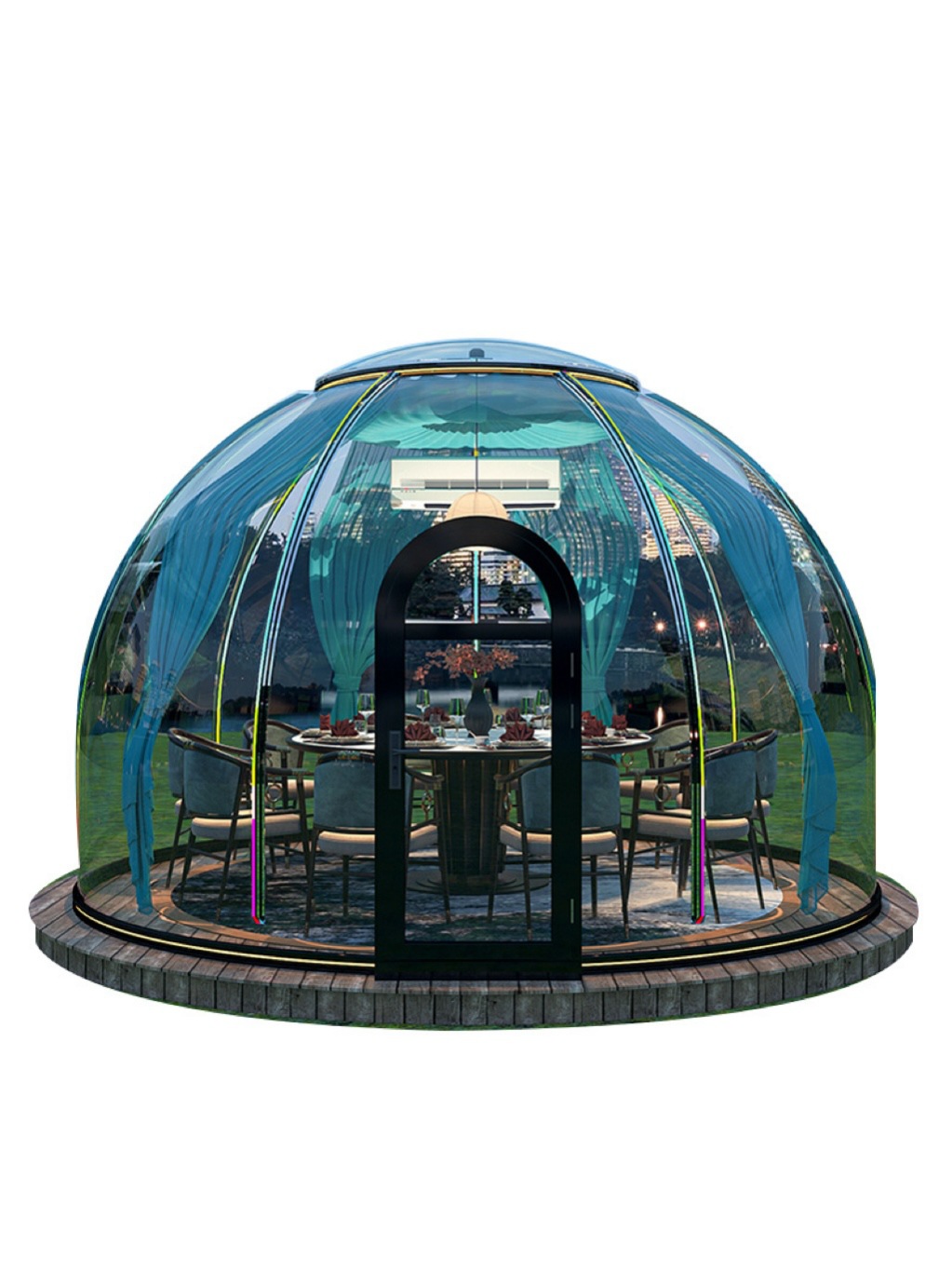 Transparent Dome Bubble House, - đánh giá và giá Outdoor Camping Exhibition