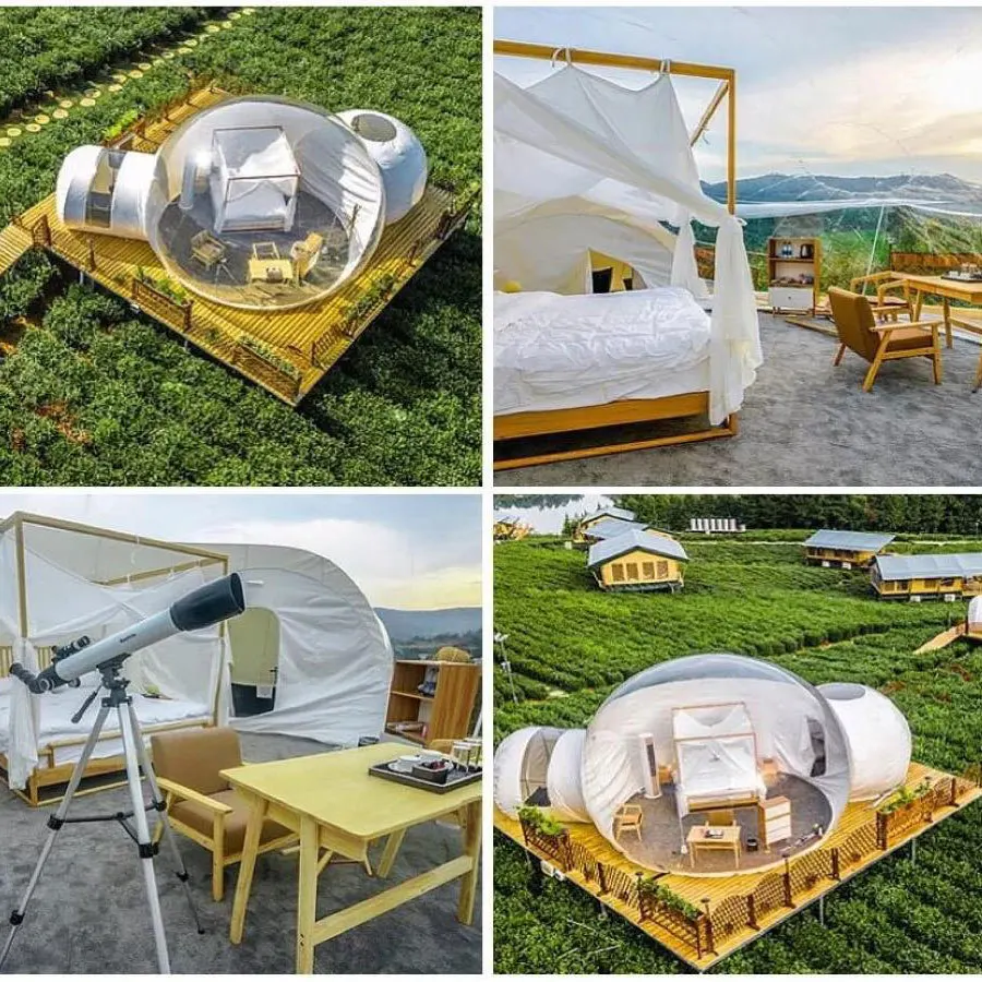 Internet celebrity star inflat - đánh giá và giá Outdoor Camping Exhibition