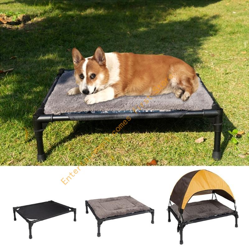 Giường cũi cho chó nuôi ngoài  - đánh giá và giá Outdoor Camping Dog Bed