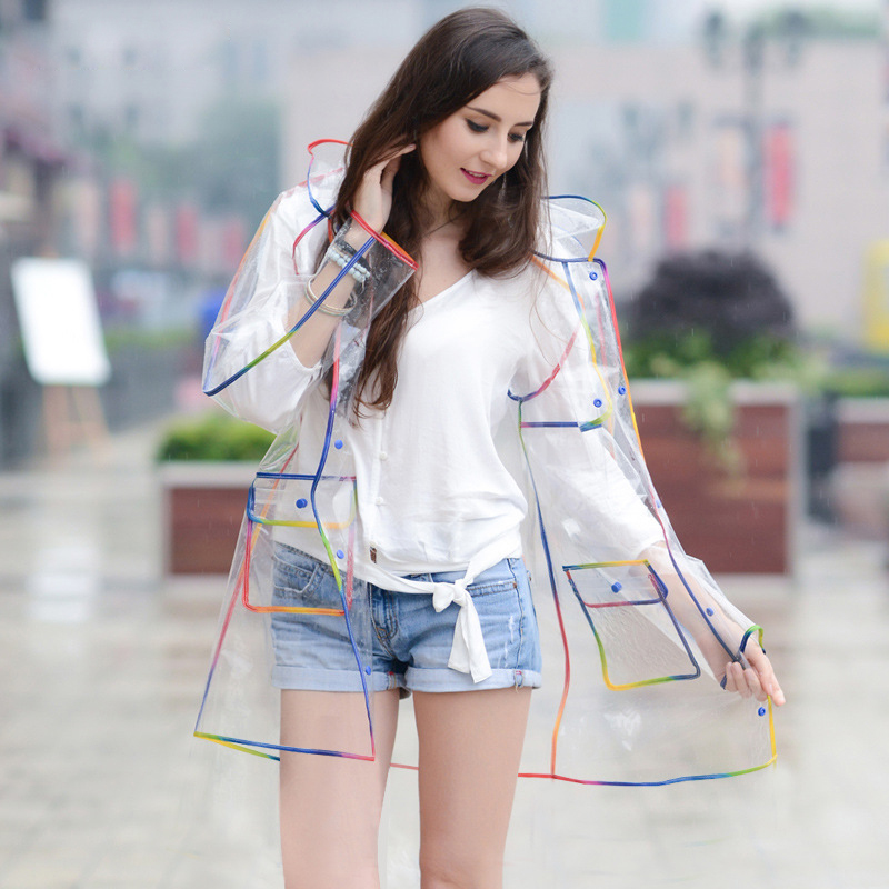 Thời Trang Mới Trong Suốt Rain - đánh giá và giá Camping Rain Poncho