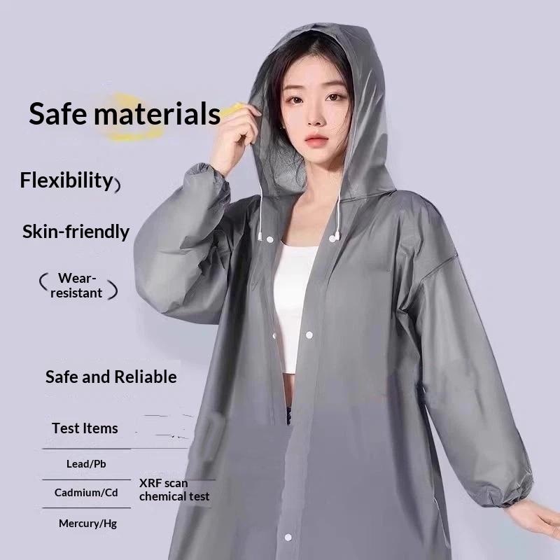 New Raincoat Women Men Imperme - đánh giá và giá Camping Rain Poncho