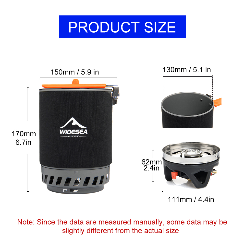 Widesea Camping Cooking System - đánh giá và giá Outdoor Camping Dining Set