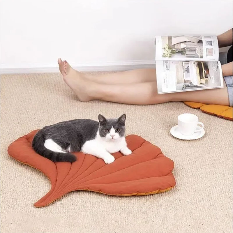 Reversible Soft Leaf Pet Cushi - đánh giá và giá Outdoor Camping Dog Bed