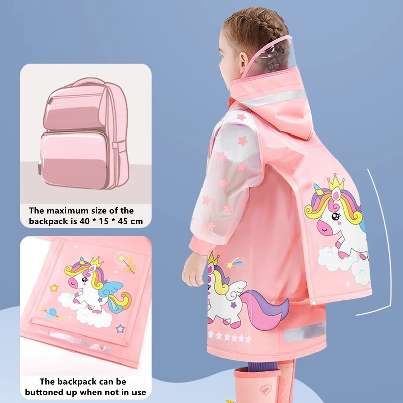 Kids Raincoat Waterproof Rain  - đánh giá và giá Camping Rain Poncho