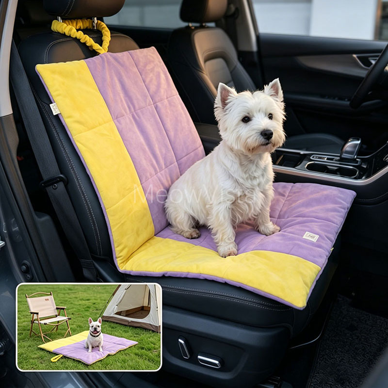 Portable Foldable Dog Car Seat - đánh giá và giá Outdoor Camping Dog Bed