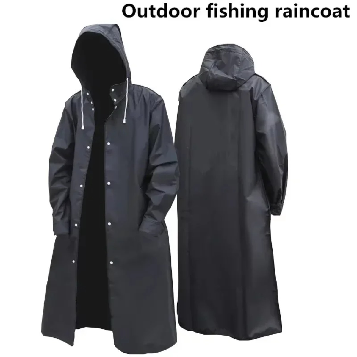 Fashionable Waterproof Hooded  - đánh giá và giá Camping Rain Poncho