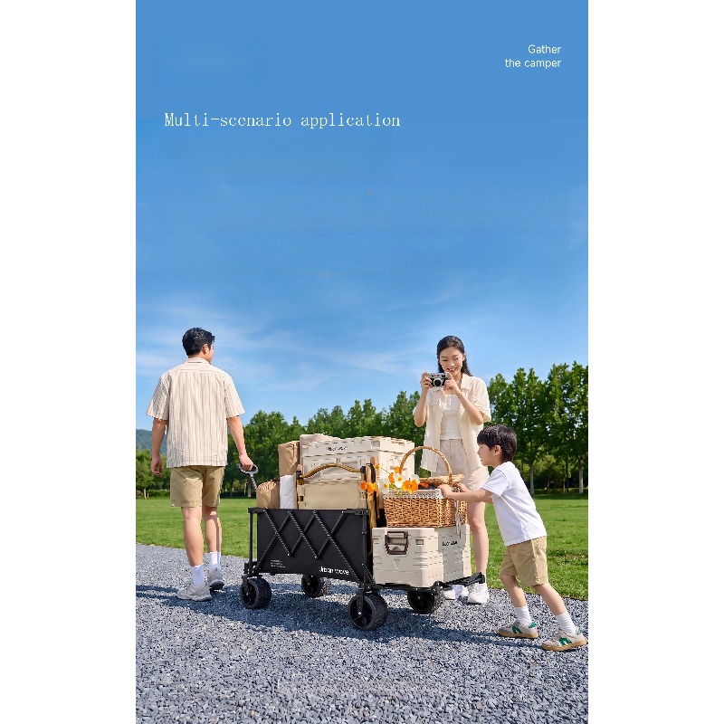 Folding Camping Wagon Cart Out - đánh giá và giá Outdoor Camping Trolley