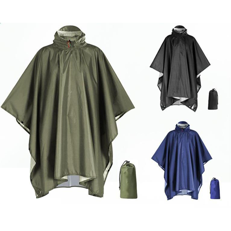 Heavy Duty Rain Poncho For Bac - đánh giá và giá Camping Rain Poncho