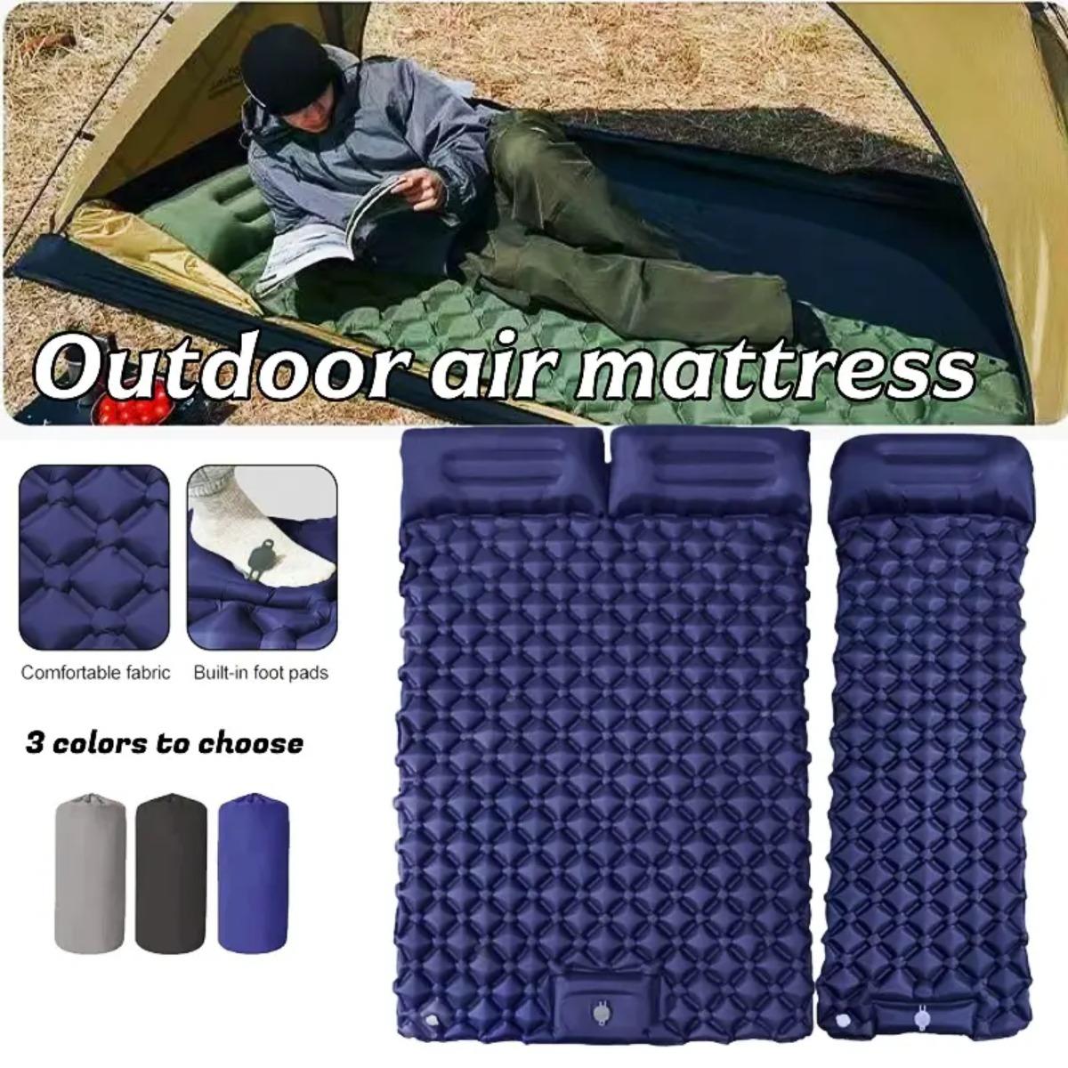 Single & Double Inflatable Air - đánh giá và giá Outdoor Camping Rugs
