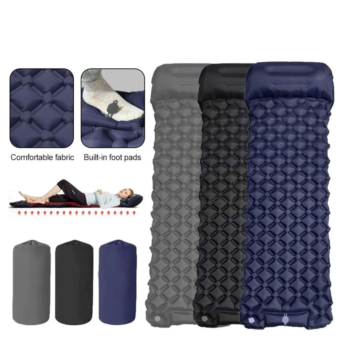 Single & Double Inflatable Air - đánh giá và giá Outdoor Camping Rugs