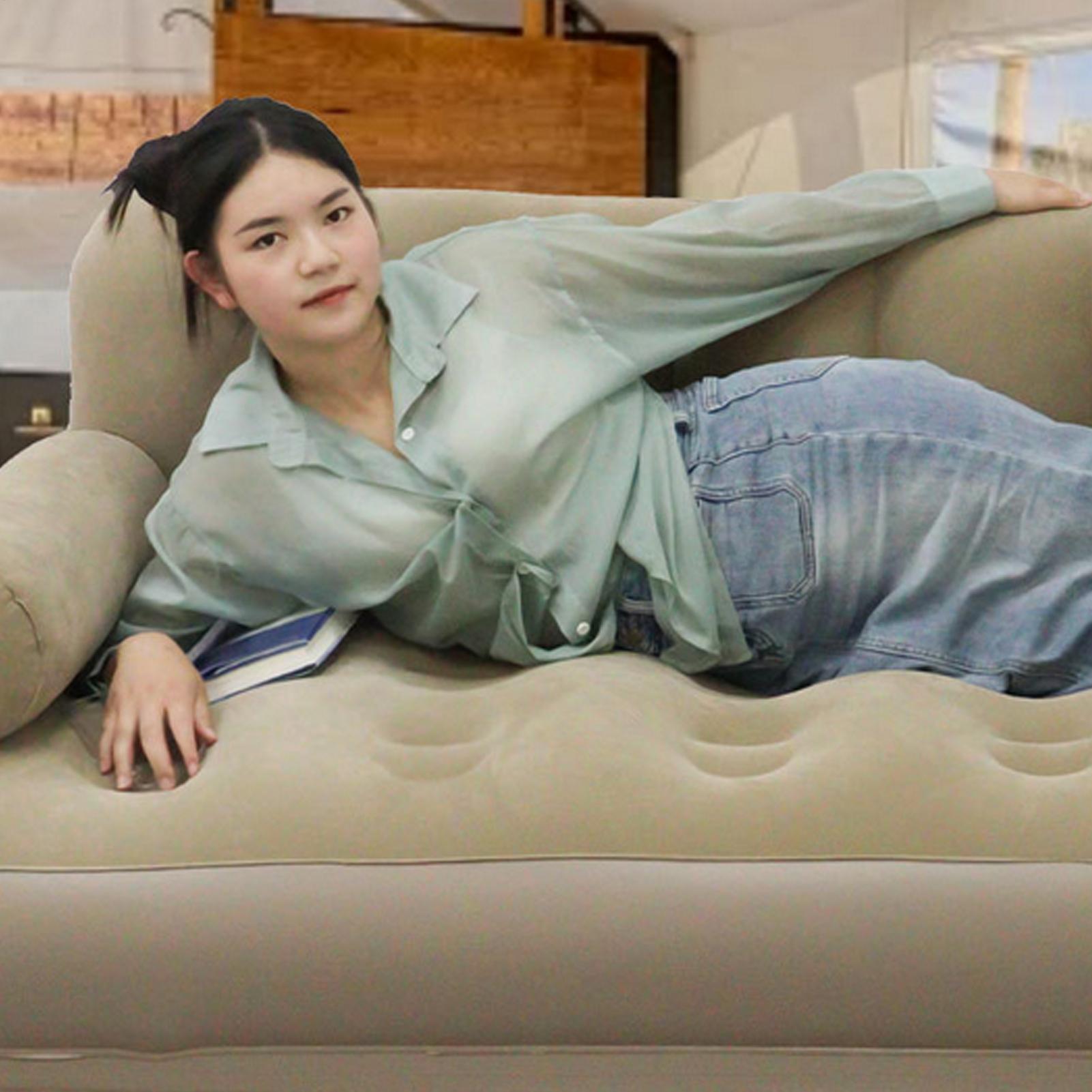 Air Sofa With Air Pump Folding - đánh giá và giá Bed Outdoor Camping