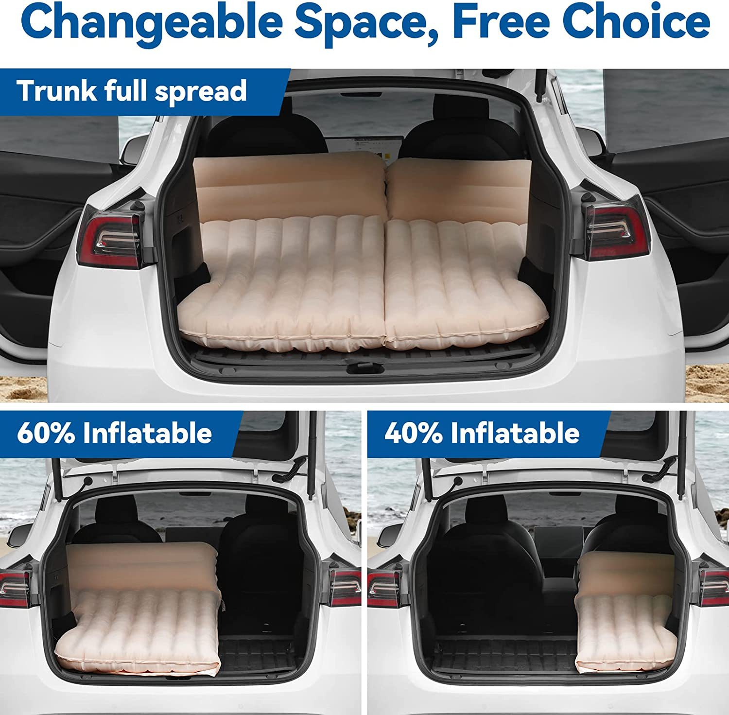 Car Inflatable Bed For Tesla M - đánh giá và giá Bed Outdoor Camping