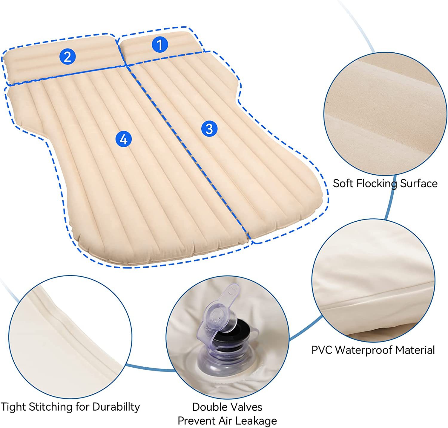Car Inflatable Bed For Tesla M - đánh giá và giá Bed Outdoor Camping