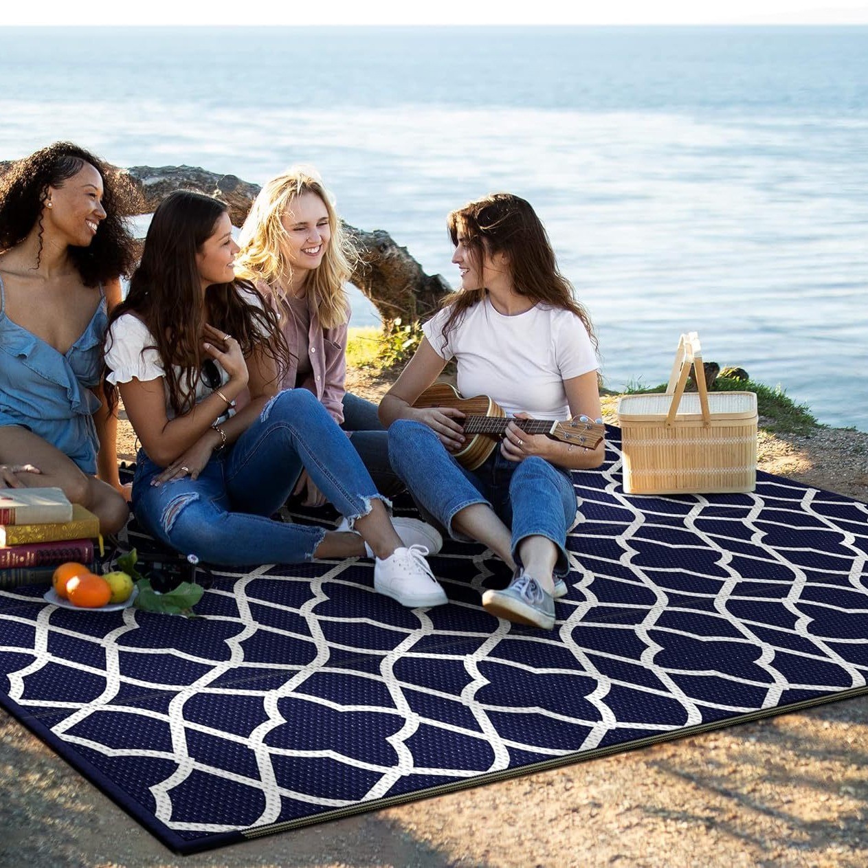 120X180cm Caravan Outdoor Rug  - đánh giá và giá Outdoor Camping Rugs