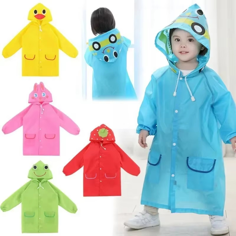 Kids Raincoat Cartoon Animal S - đánh giá và giá Camping Rain Poncho