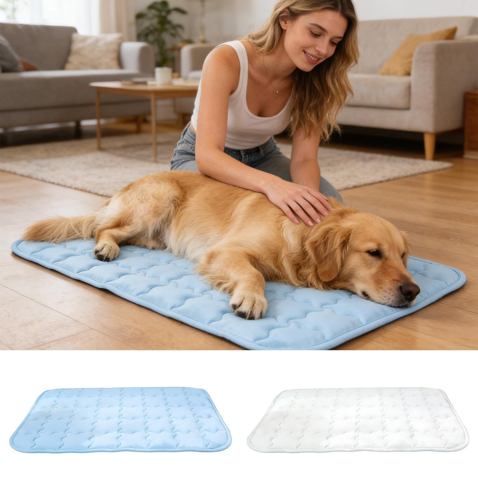 Dog Cooling Pad Washable Porta - đánh giá và giá Outdoor Camping Dog Bed
