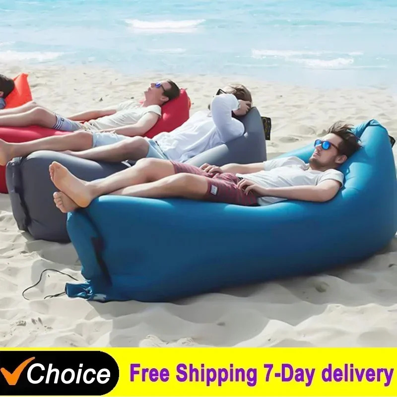 Outdoor Portable Inflatable So - đánh giá và giá Bed Outdoor Camping