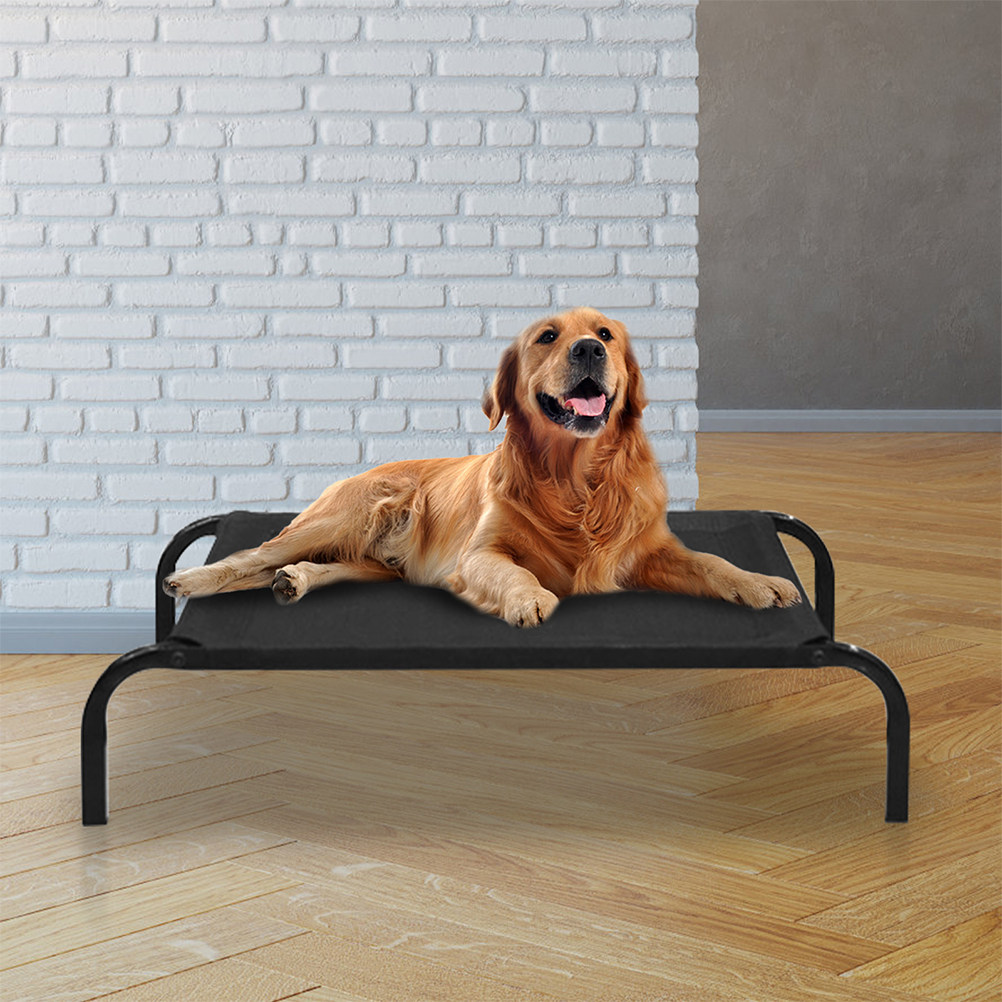 Dog Cot Breathable Mesh Pet Be - đánh giá và giá Outdoor Camping Dog Bed