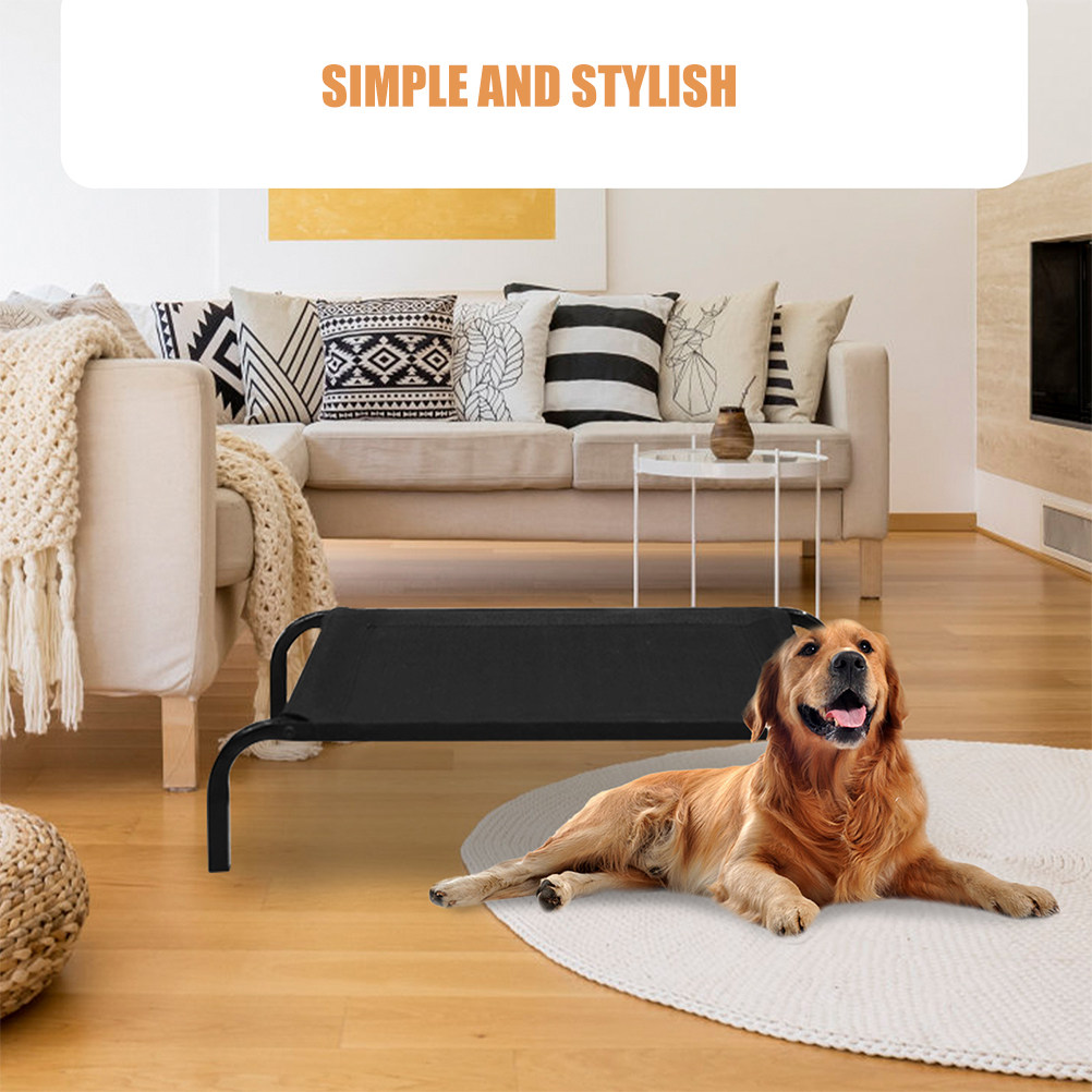 Dog Cot Breathable Mesh Pet Be - đánh giá và giá Outdoor Camping Dog Bed