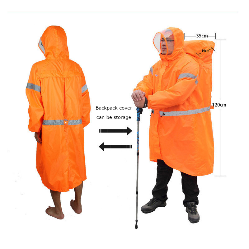 Unisex Phản Quang Ngoài Trời L - đánh giá và giá Camping Rain Poncho