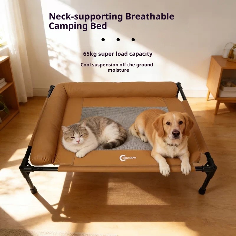 Elevated Dog Bed Cot Cooling M - đánh giá và giá Outdoor Camping Dog Bed
