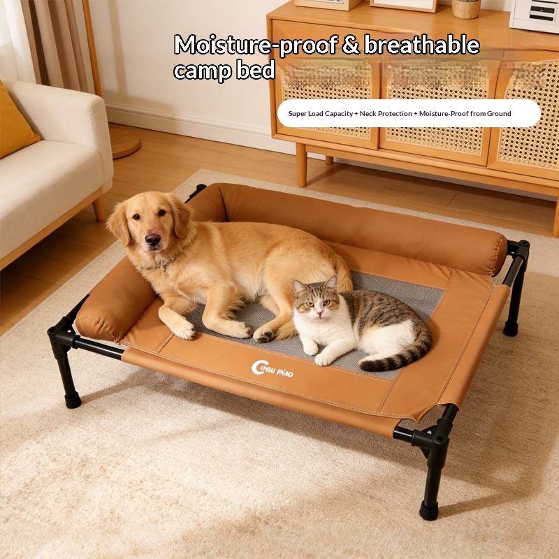 Elevated Dog Bed Cot Cooling M - đánh giá và giá Outdoor Camping Dog Bed