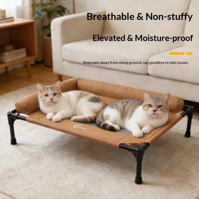 Elevated Dog Bed Cot Cooling M - đánh giá và giá Outdoor Camping Dog Bed
