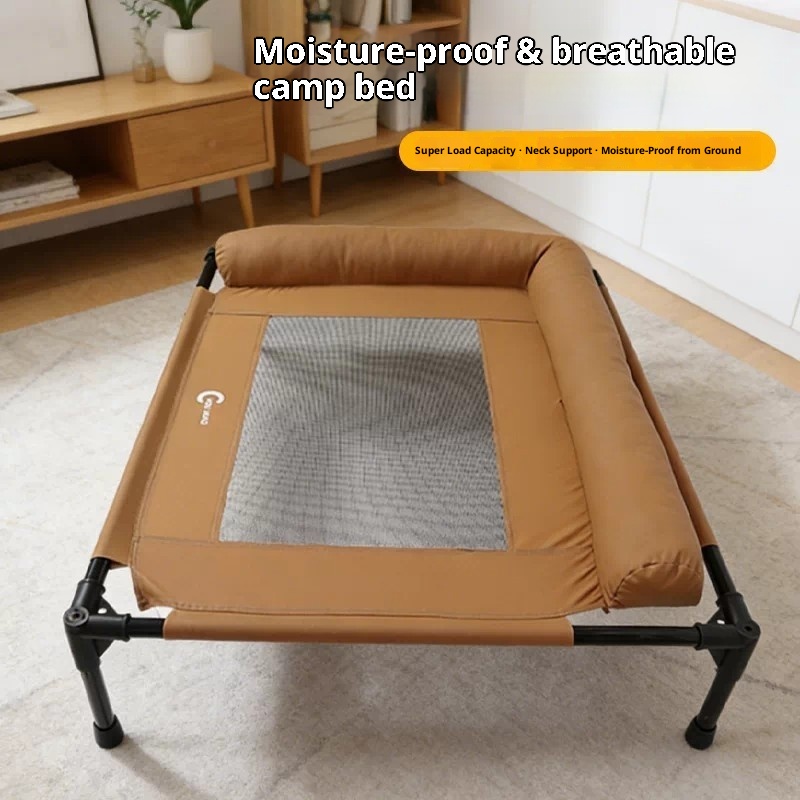 Elevated Dog Bed Cot Cooling M - đánh giá và giá Outdoor Camping Dog Bed