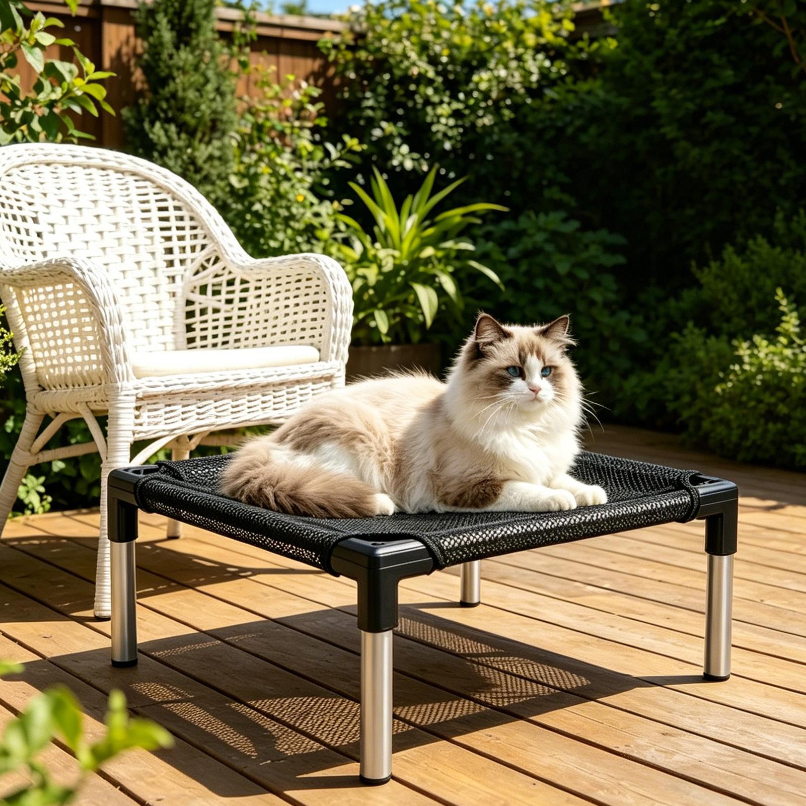 Elevated Dog Bed Breathable Me - đánh giá và giá Outdoor Camping Dog Bed