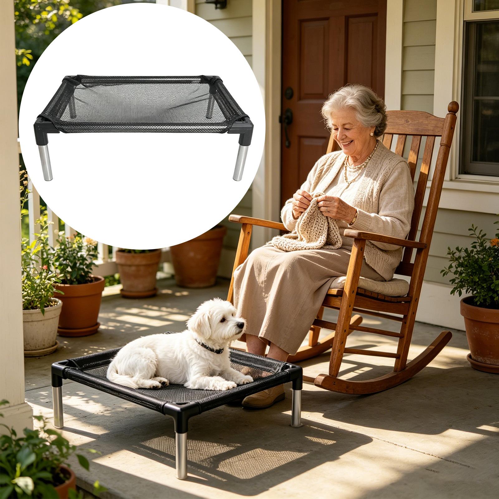 Elevated Dog Bed Breathable Me - đánh giá và giá Outdoor Camping Dog Bed