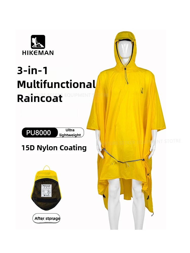 15D/210T Raincoat Waterproof R - đánh giá và giá Camping Rain Poncho